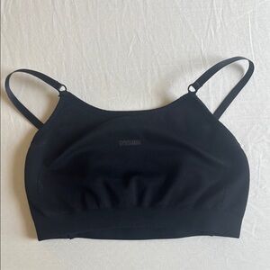 Gymshark Women's Black Sports Bra - small used